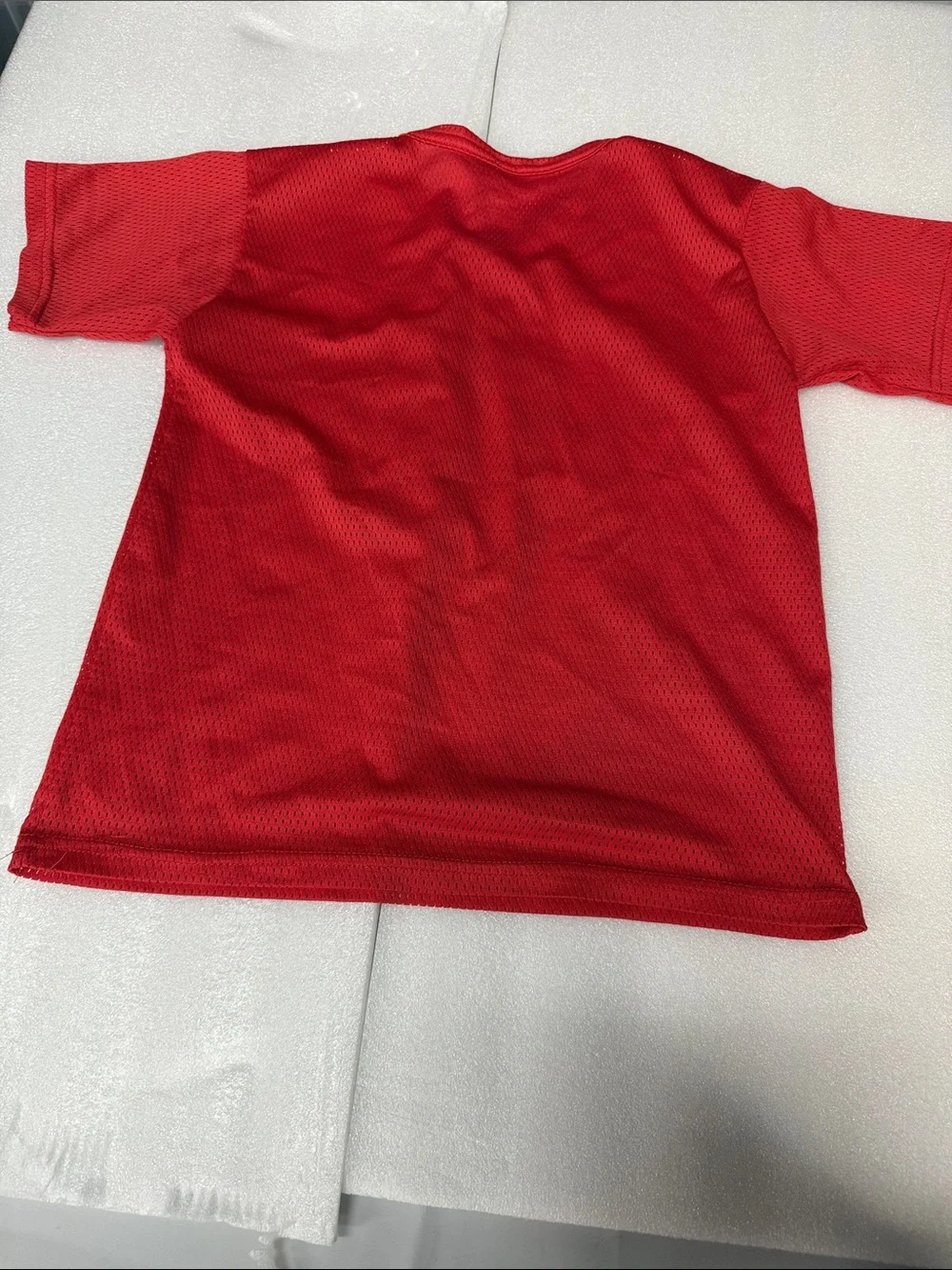 Ohio State Red Kids Mesh Team Tee